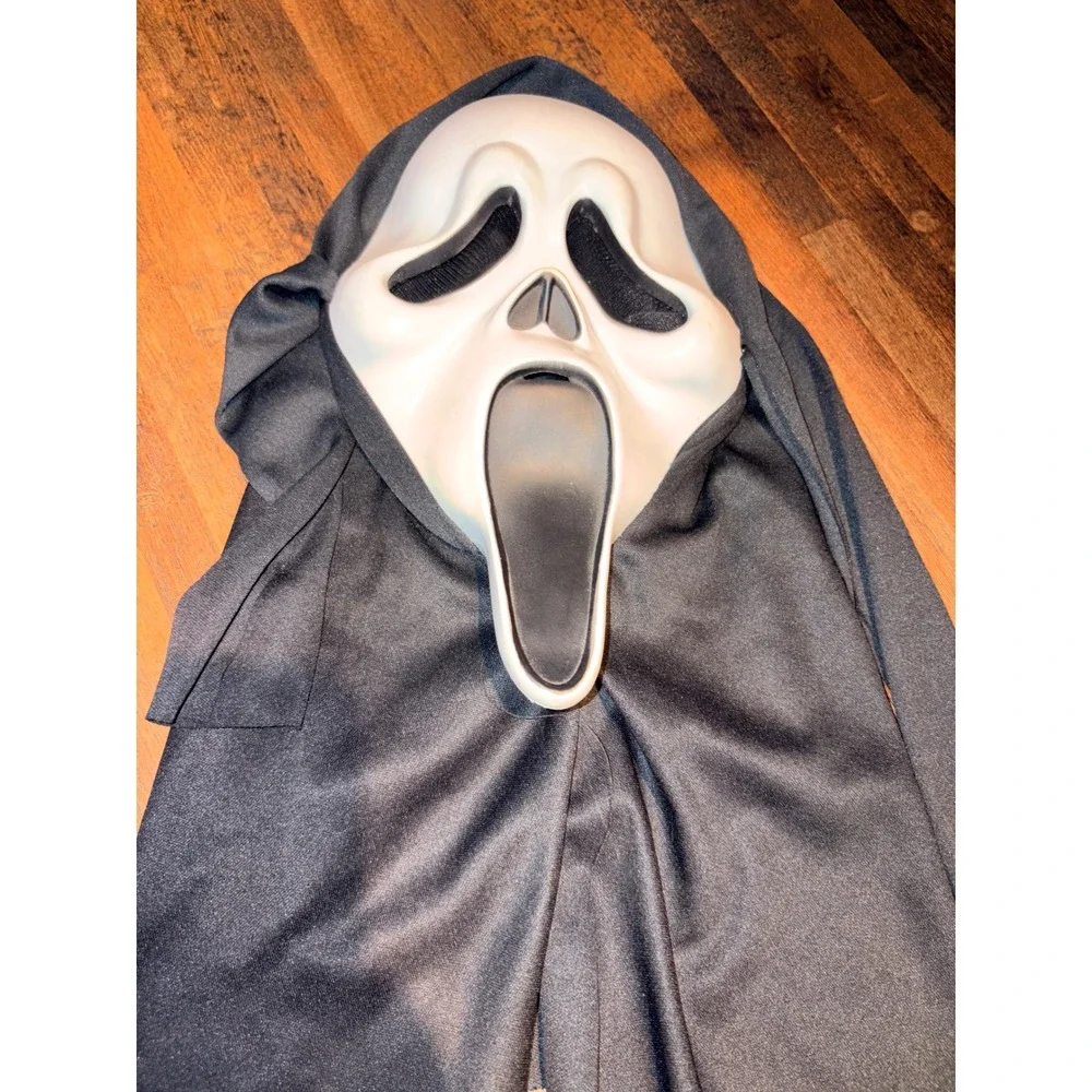 Ghost Face Scream Mask Black Shroud Horror Cosplay 9206WM 2016 Edition